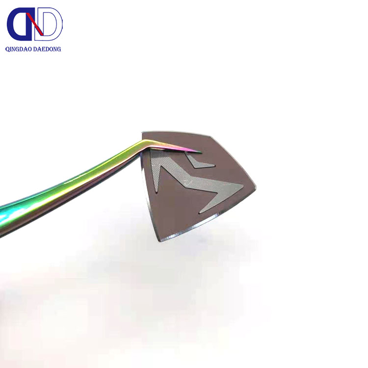 High Gloss Metal Label for Customized Stainless Steel Nameplate in Electrical Products