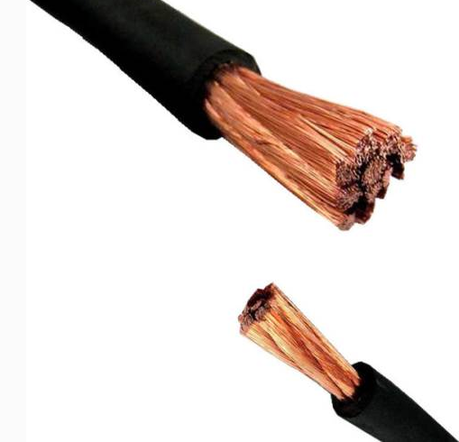 Black Rubber Sheath 200v 95mm2 Flexible Welding Cable