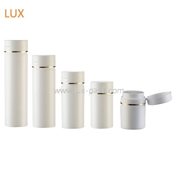 50ml 100ml Clear Airless Pump Bottle for Cosmetic Packaging