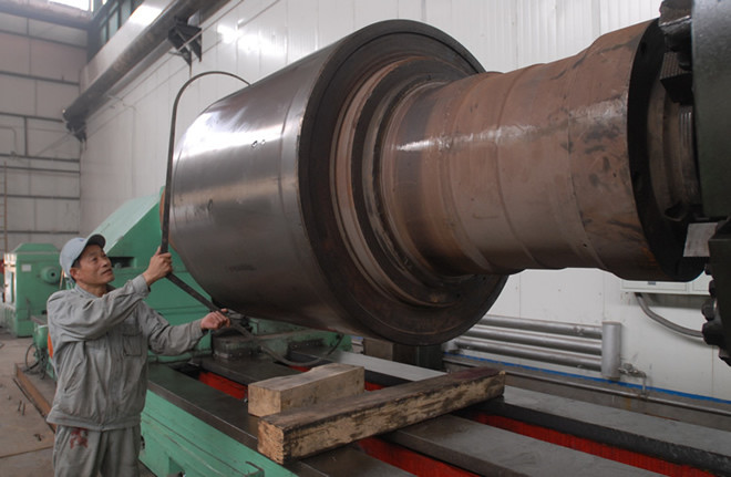 Blooming Or Roughing Forged Steel Rolls Intermediate Stand for section mill