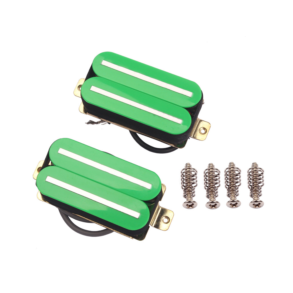 Twin Blade dual rail humbucker pickup For Electric Guitar 57MM N15.4K/B16.1K Output