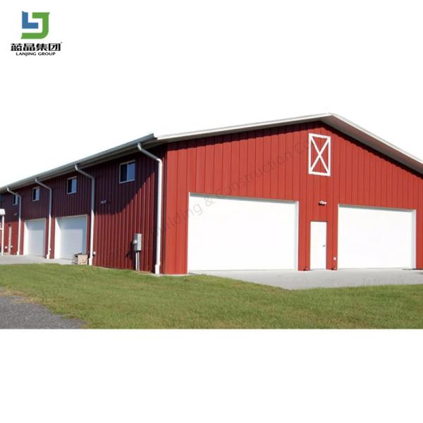 Commercial Industrial Prefabricated Steel Structure Warehouse With Large Span