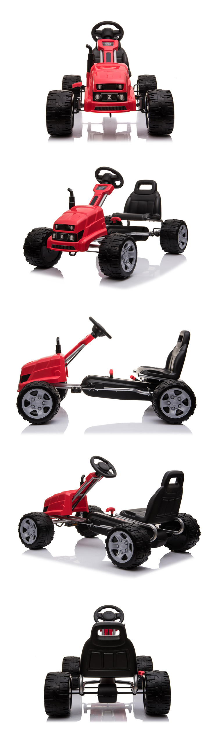 114X71X66cm Size EVA Wheels Go-kart Kids Ride On Car for Children