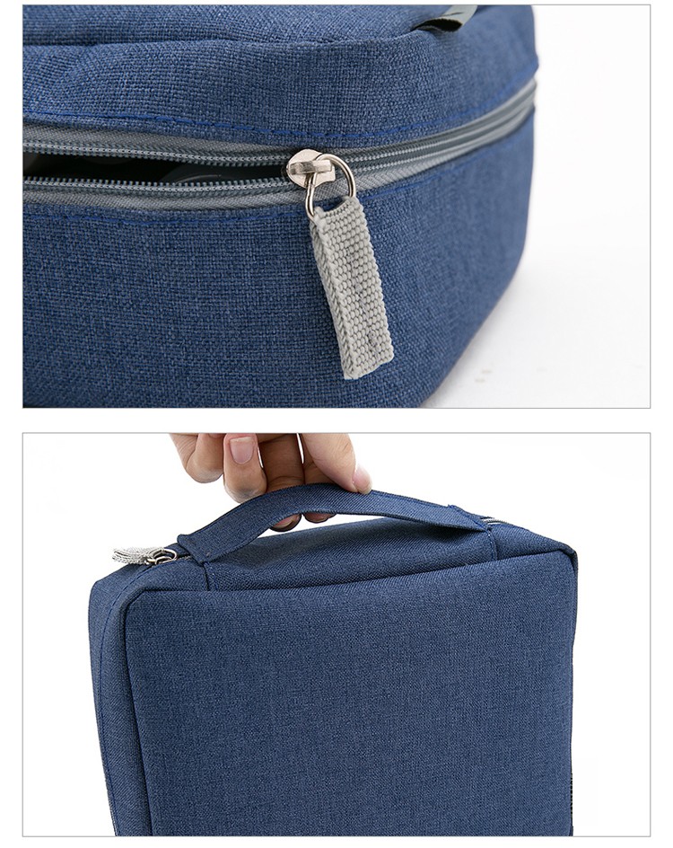 Travel Foldable Toiletry Bag Multifunctional Hanging Makeup Bag Waterproof Organizer Cosmetic Bag