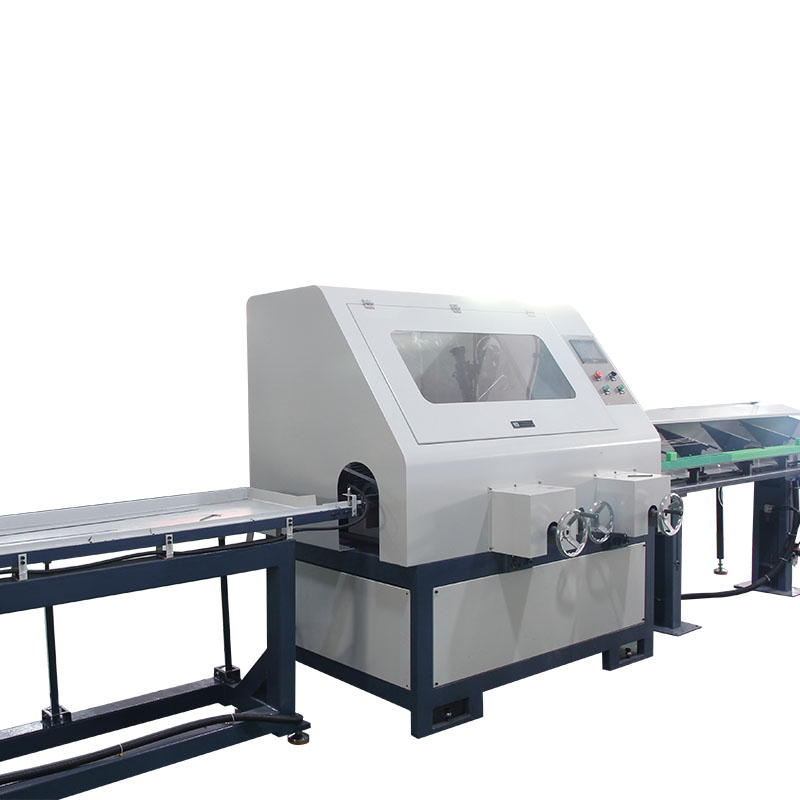 Abrasive Belt And Nylon Wire Polishing Machine With 2 Grinding Head