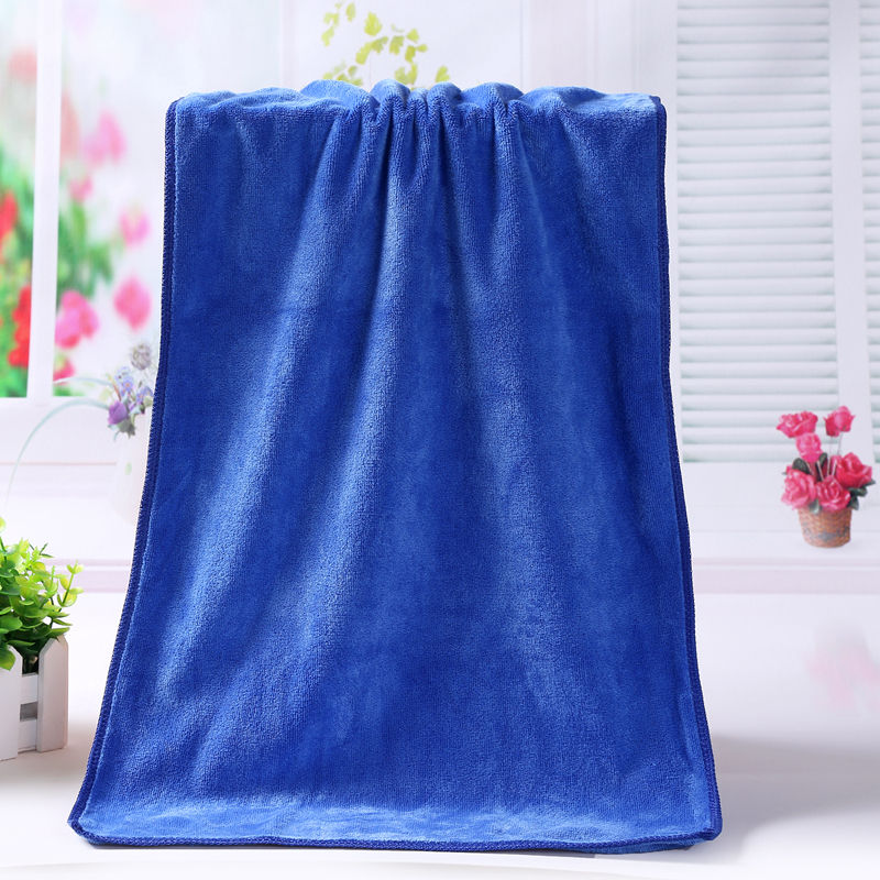 85%Polyester 15%Polyamide Customized Size and Logo Microfiber Fabric Bath Towel for Hotel