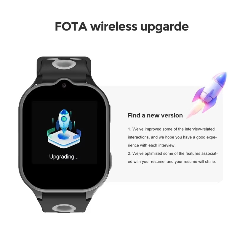 GEO SOS Call LT52E fitness tweens Childrens Tracker Watch IP67 Waterproof 950mAh