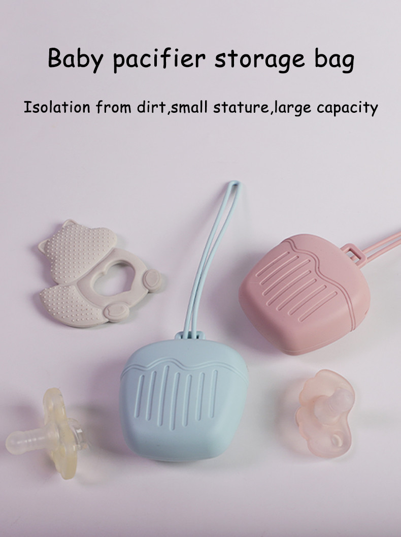 Silicone Pacifier Holder Case The Perfect Combination Of Convenience And Durability For Babie