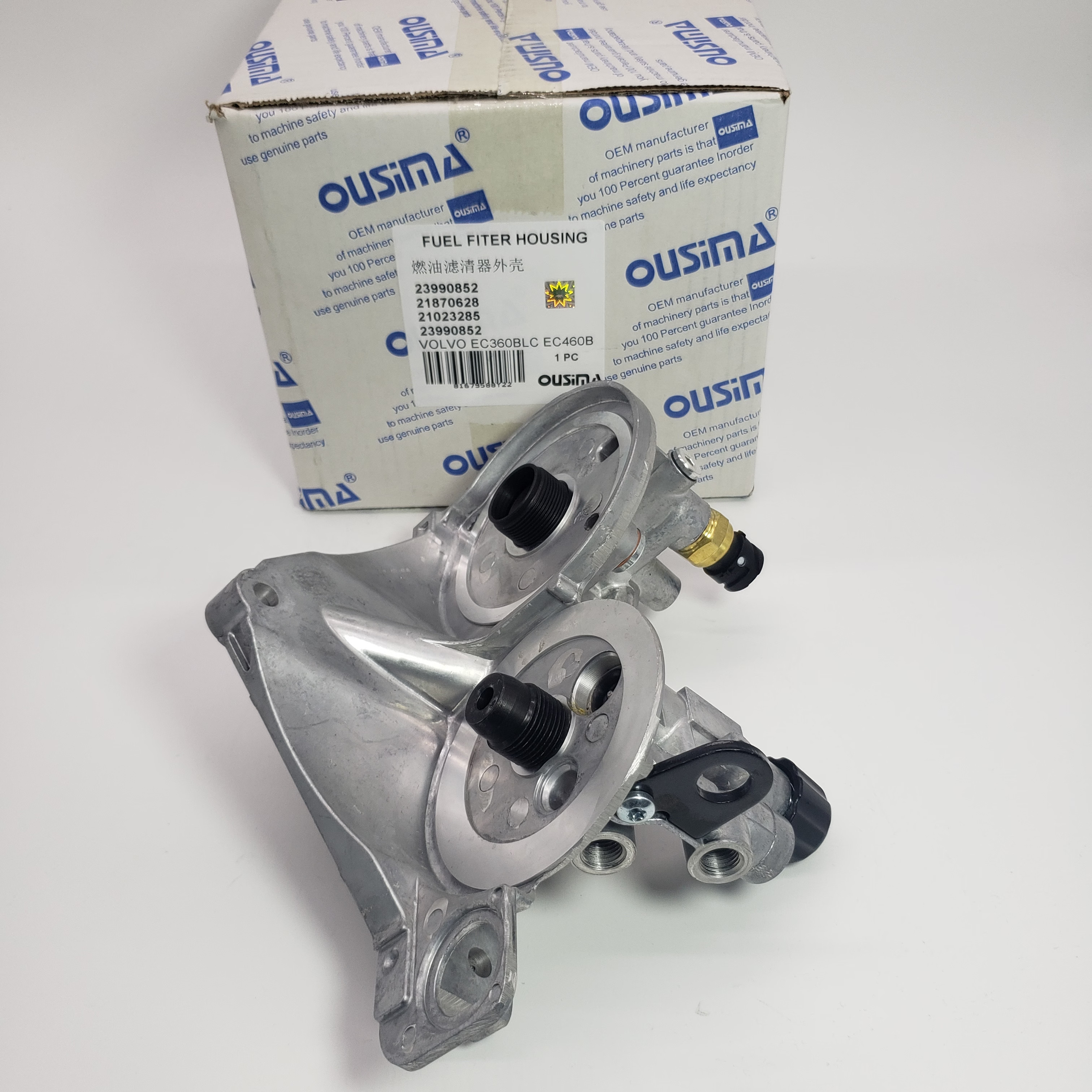 23990852 21870628 21023285 Fuel Filter Housing For EC360BL EC460B