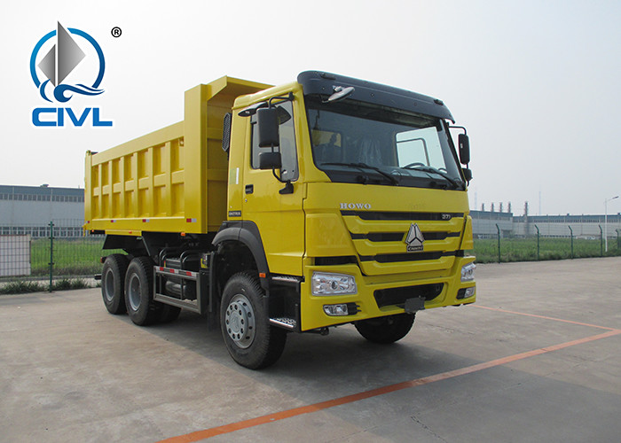 Sinotruk Howo Dump Truck , 336HP EURO2 6x4 Dump Truck 25 ton tipper truck 20 cubic meter dump truck
