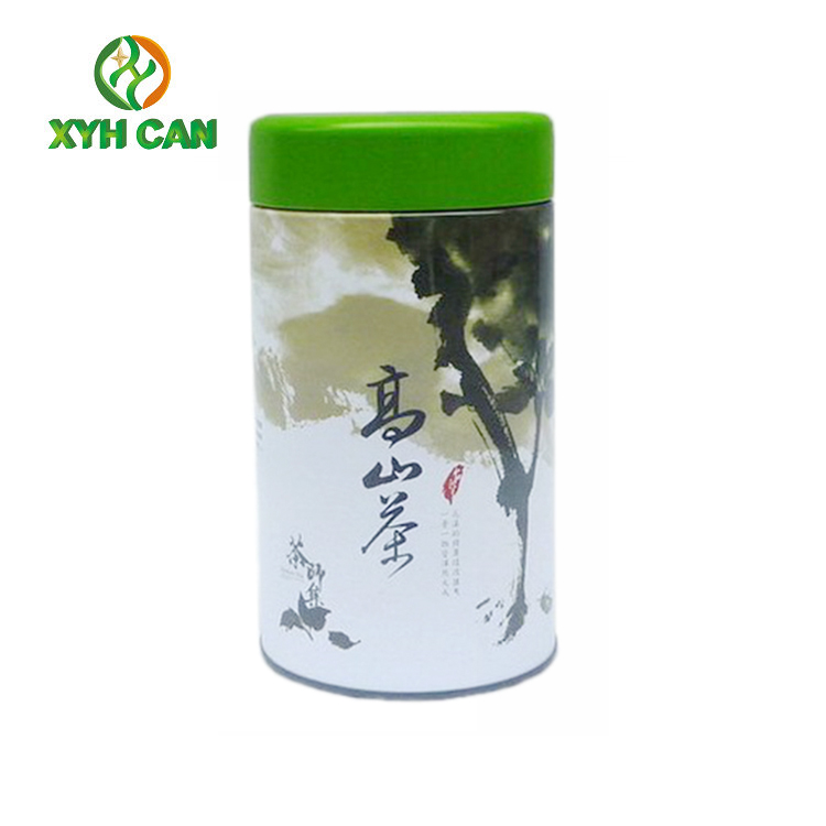 Tea Tin Can with Screw Top Tin Containers Tin Storage Containers For Food