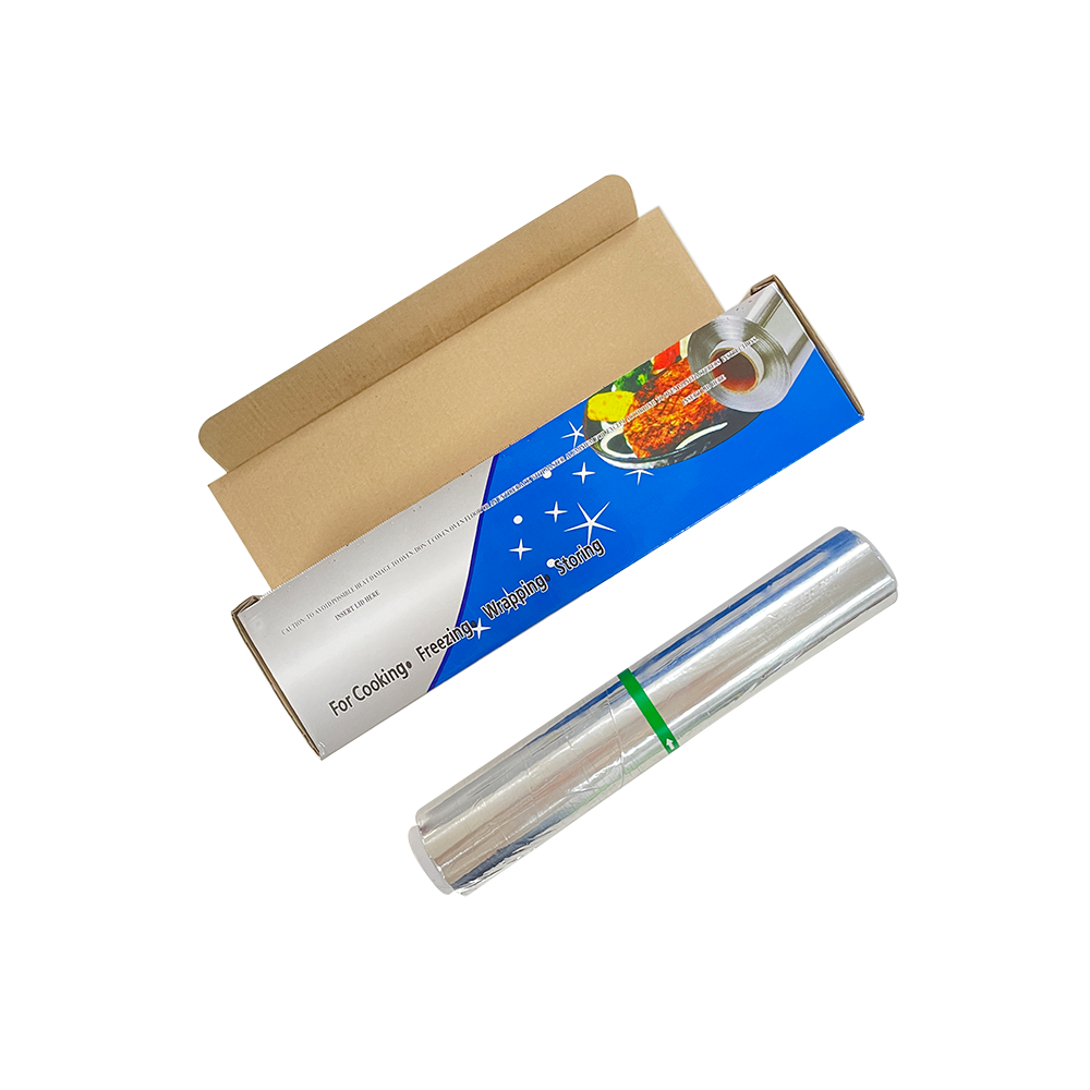 Kitchen Aluminum Foil Baking Paper Roll with Customized Width from Composited Manufacture