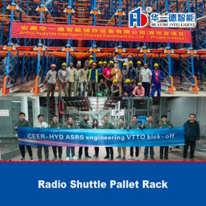 Quality Radio Shuttle Racking Pallet Runner Rack for sale