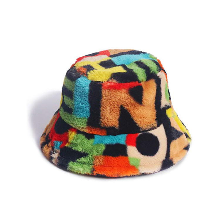 56cm Soft Fabric Fisherman Bucket Hat Sublimation Print Logo