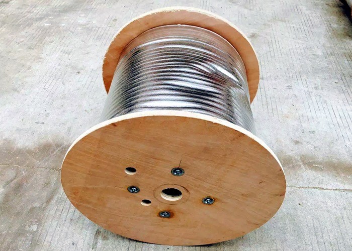 GYXTS Bulk Fiber Optic Cable Overall Steel Wire Corrugated Steel Tape Double Armored