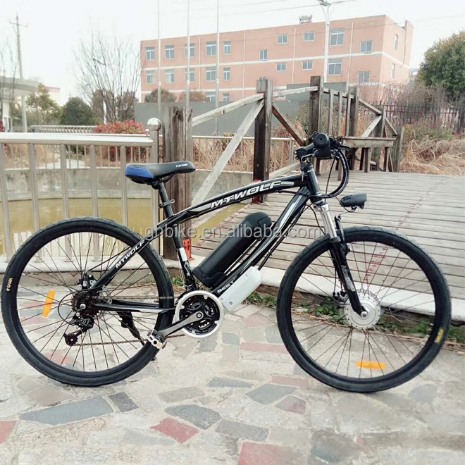 26" Electric Mountain Bike with 6.8AH Battery Capacity and 24V 250W Front Wheel Motor in Europe