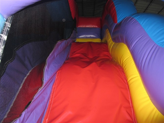 Digital Printing Commercial Inflatable Combo With Undersea Theme