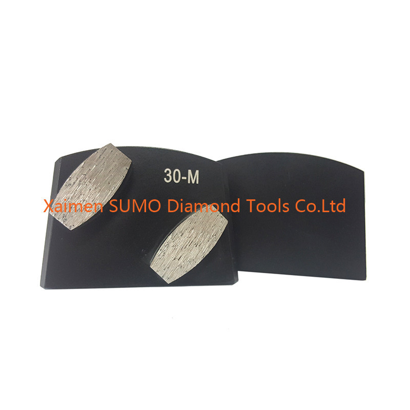 Metal Bond Lavina Diamond Tooling Oval Shape Segments Cement Grinding Disc
