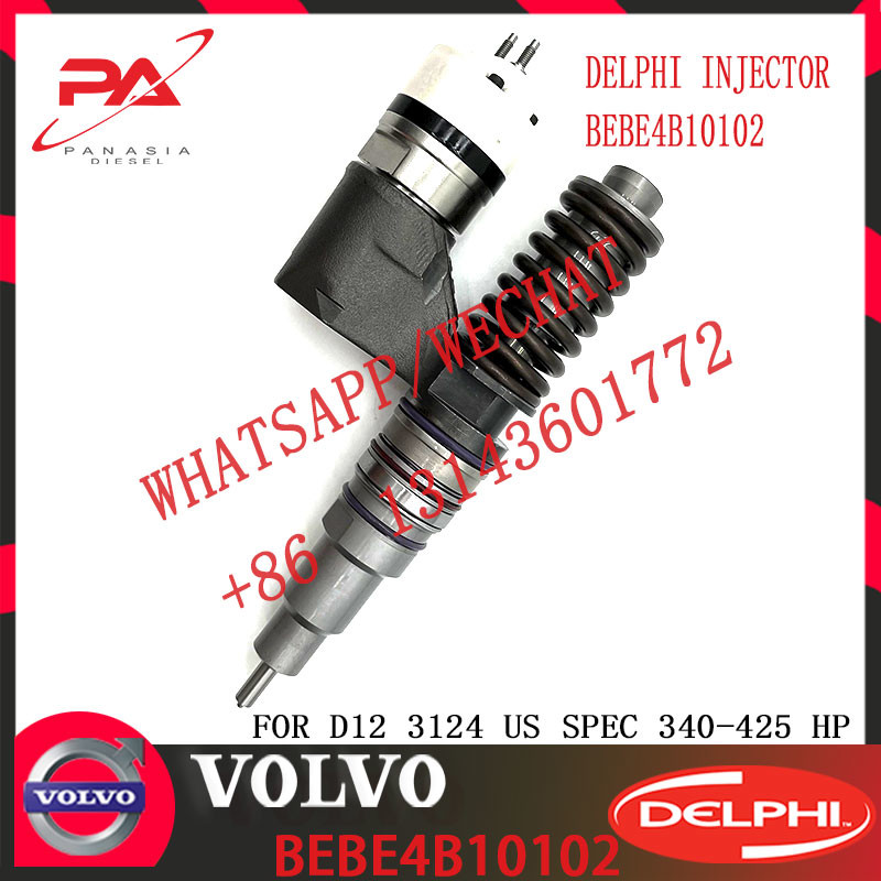 New Diesel Fuel Injector HRE109 8113180 8170966 BEBE4B10102 BEBE4E10002 For Vol/vo FH12 USA Spec Engine D123124