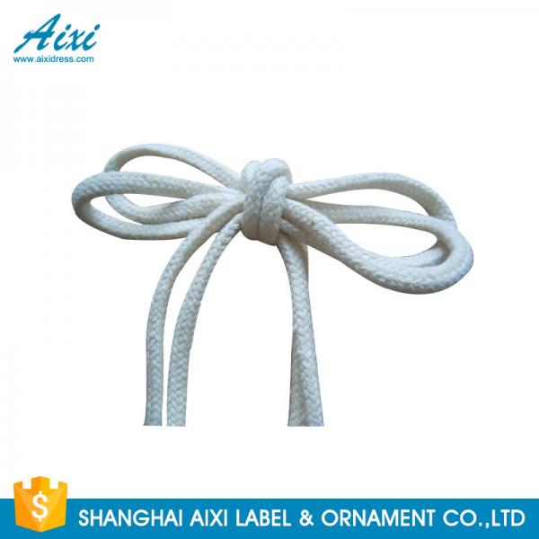 Buy 100% Cotton Webbing Straps Printed Flat Cotton Elastic Cord Shoelace at wholesale prices