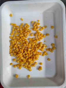 Quality Soft Yellow Tin Canned Sweet Corn Whole Kernel Shaped for sale