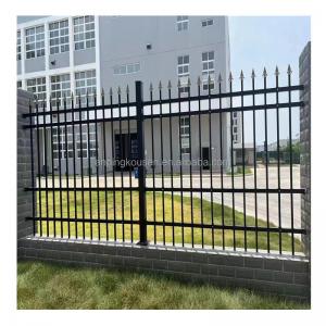 Quality Outdoor Zinc Steel Fence System Easily Assembled without Rust for Home Garden Sale for sale