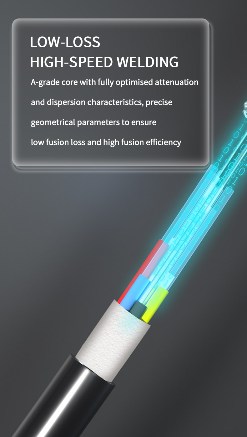 Fiber Optic Cable for Telecom Communication 2-288 Cores Outdoor Non Metal G652D GYFTY
