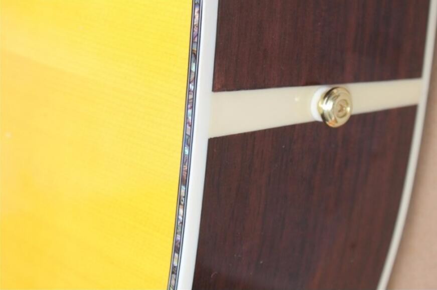 41 Inch Solid Wood Body Acoustic Guitar Sitka Mahogany Back and Side Authorized Grover Machine Heads
