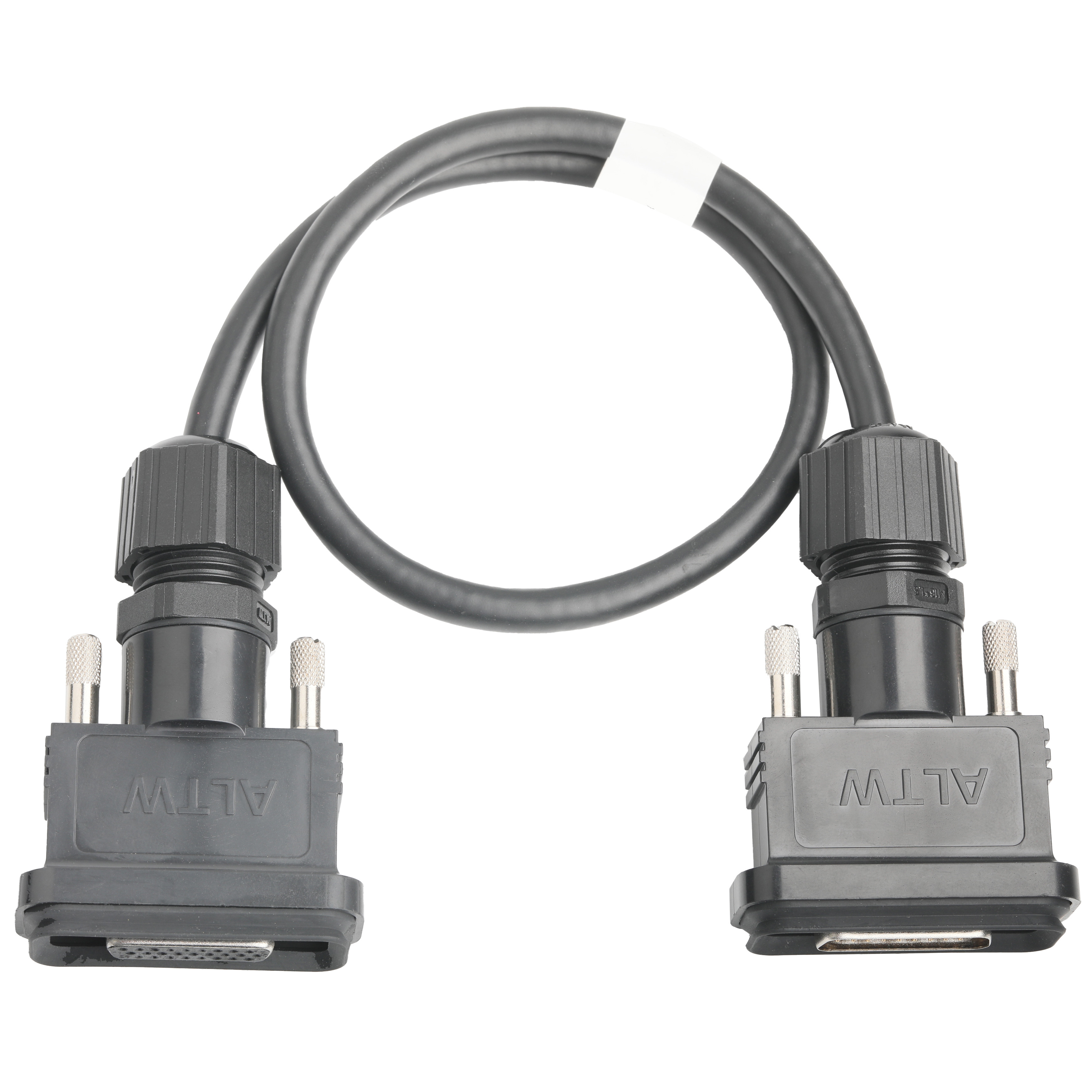 ROHS LVDS Cable Assembly HDB-26BMMA-SL7001 Male To HDB-26BFFA-SL7001 Female Length Customize OEM/ODM