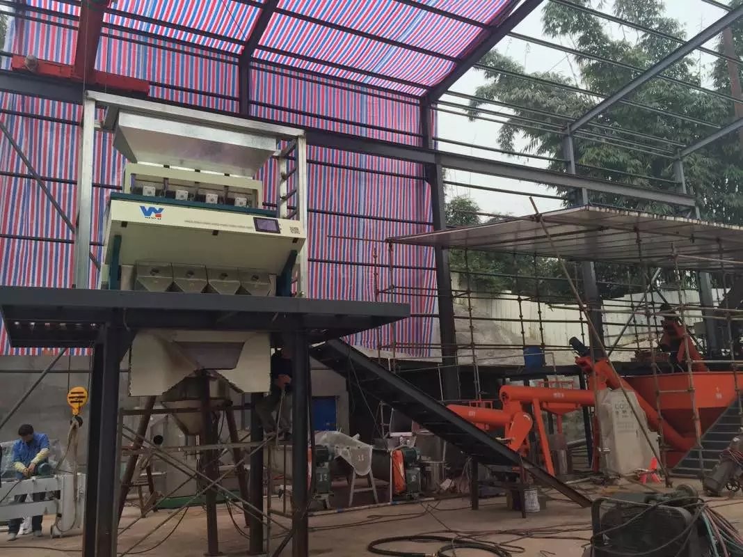 300 - 1000kg/H Dehydrated Vegetable Sorting Machine Used For Farmland