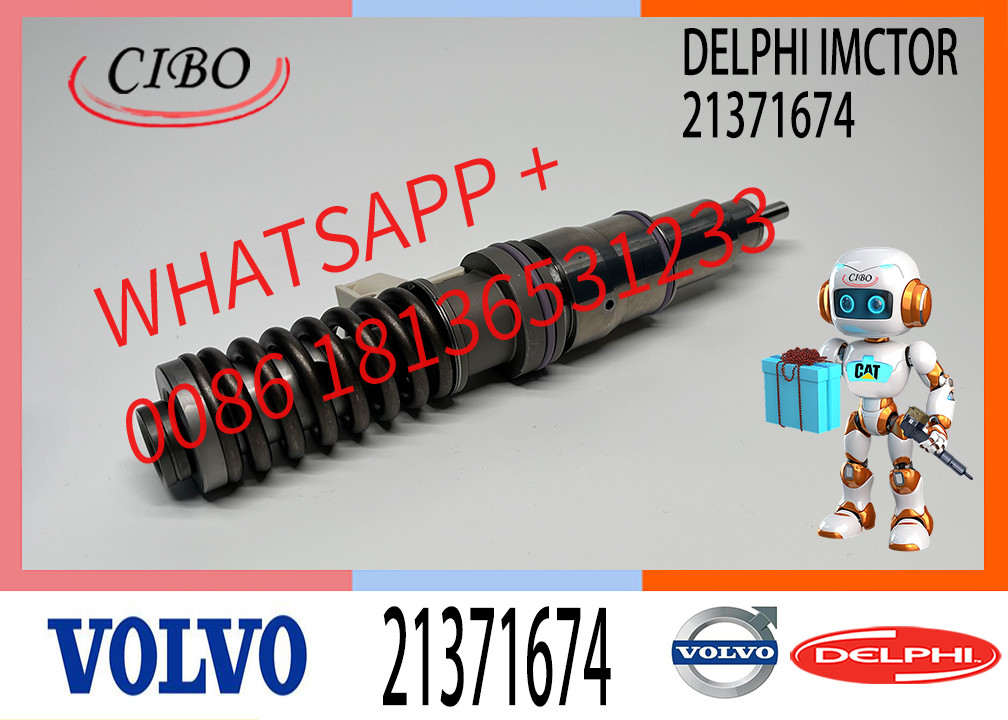 Reman Fuel Injector BEBE4D24003 BEBE4D24103 21371674 21340613 85003265 for VOL-VO FH12 12.8L D13A FH12 MD13 Engine