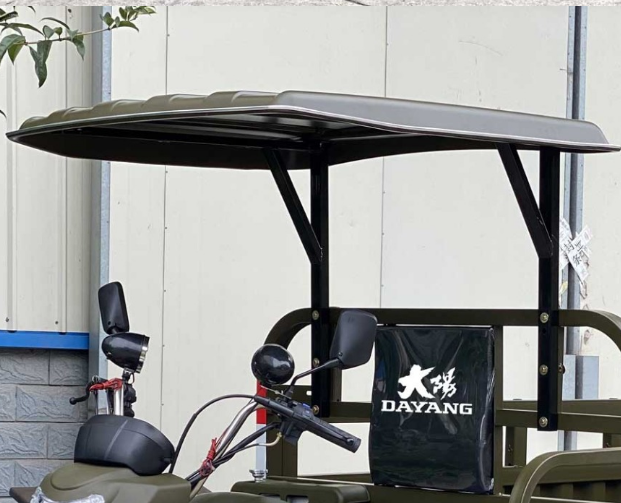 Water Cooled Engine Semi Cabin Tricycle for Adult 200CC/250CC/300CC High Loading Capacity