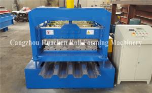 China High Speed Galvanized Steel Floor Deck Roll Forming Machine 28 Rows on sale