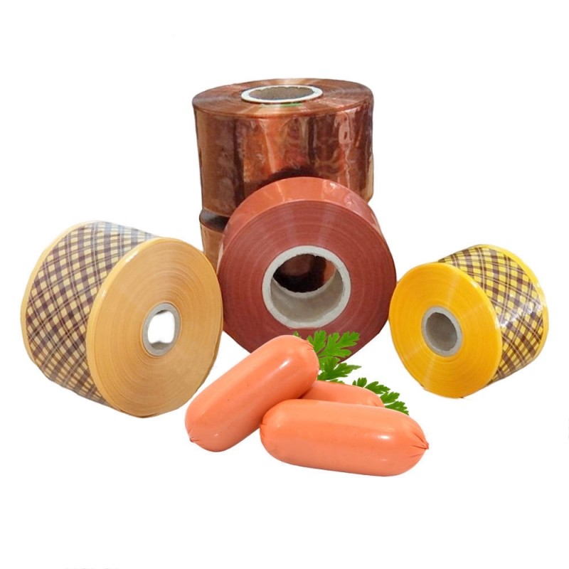 Customization Smoked Sausages Tubular Pvdc Sausage Film