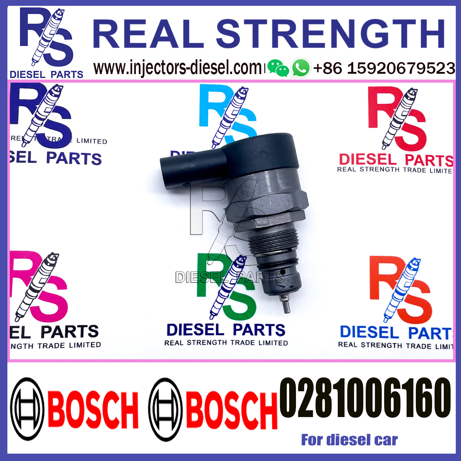 BOSCH Control Valve 0281006160 DRV Regulator Solenoid 0281006160 for Diesel car