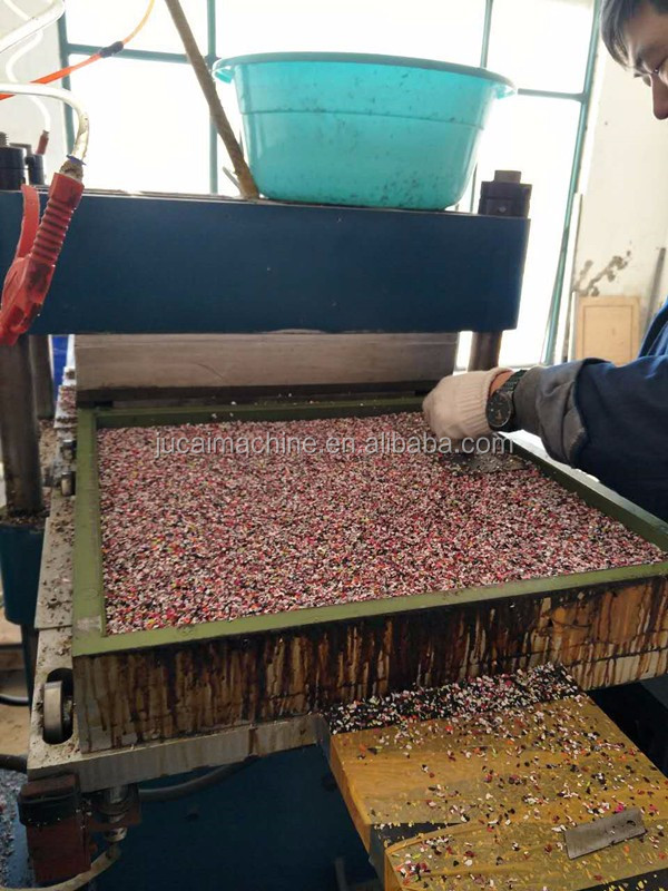 50 Ton Rubber Paver Tile Making Machine For Playground Floor