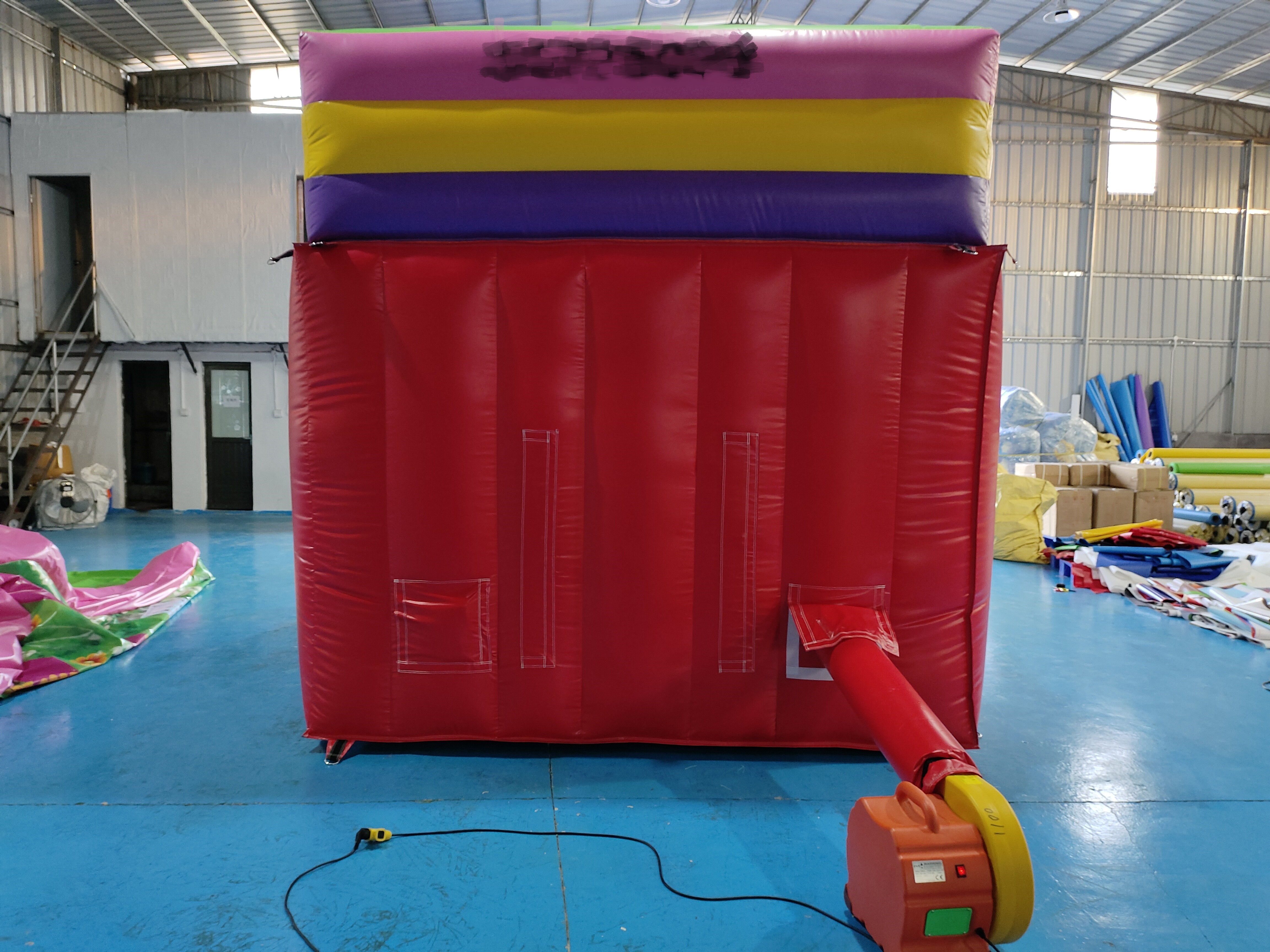 Commercial Digital Printing Inflatable Dry Slide Mickey Mouse Cartoon Inflatable Castle For Outdoor For Kids
