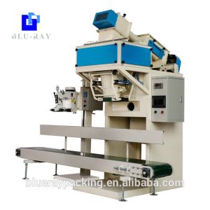Quality Screw feeding Starch Biodegradable Plastic Semi Automatic Bagging Machine for sale