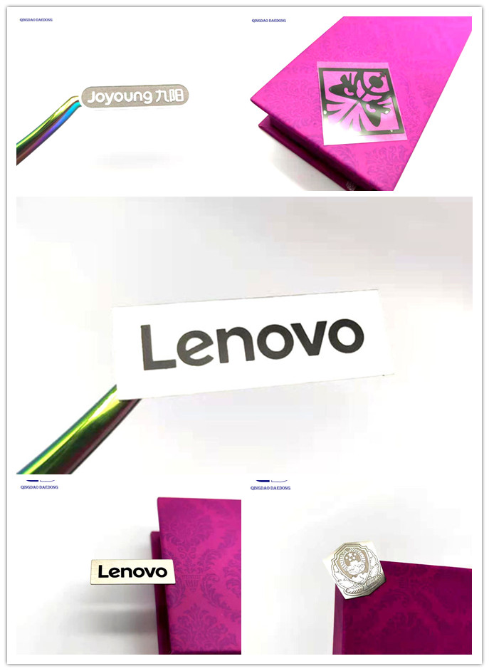 Customer's Logo Stainless Steel Metal Logos with Nickel Silver