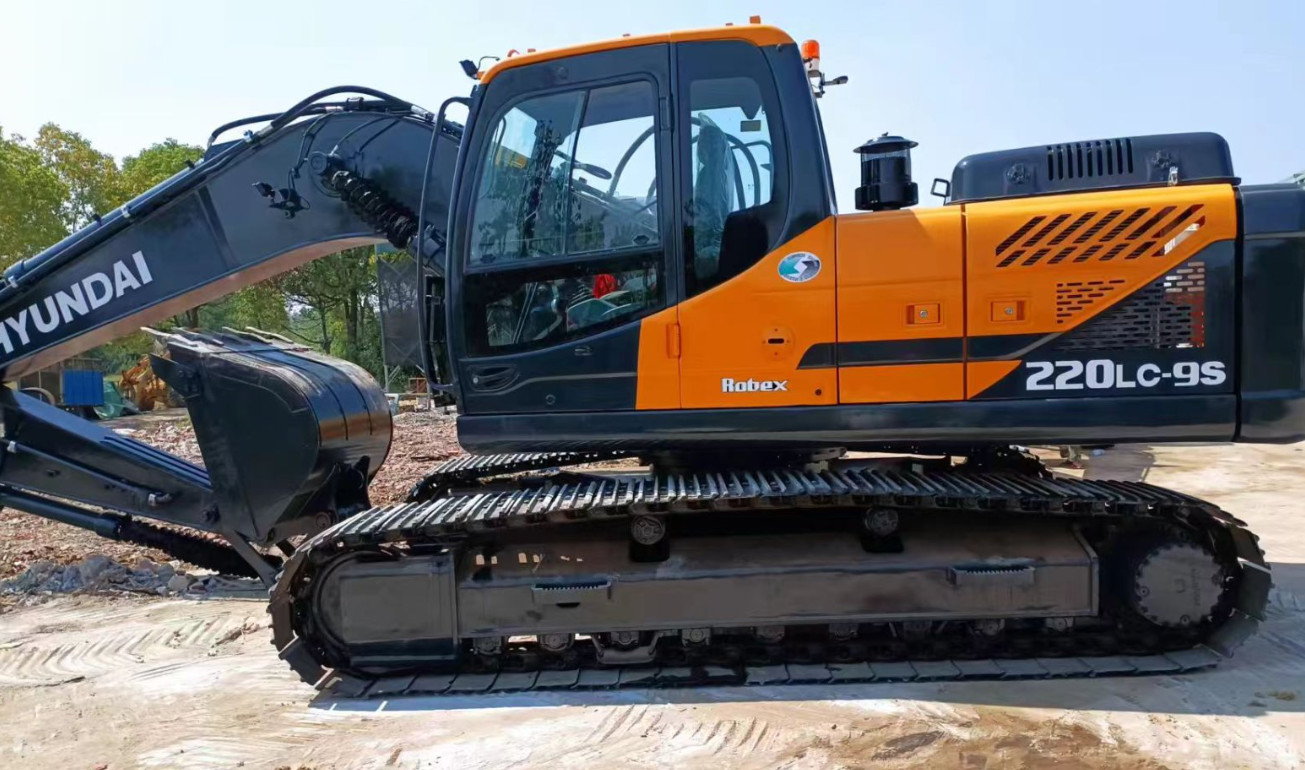 2023 Year Hyundai 220 Used Hrdraulic Crawler Excavator Large Equipment Machine Digger