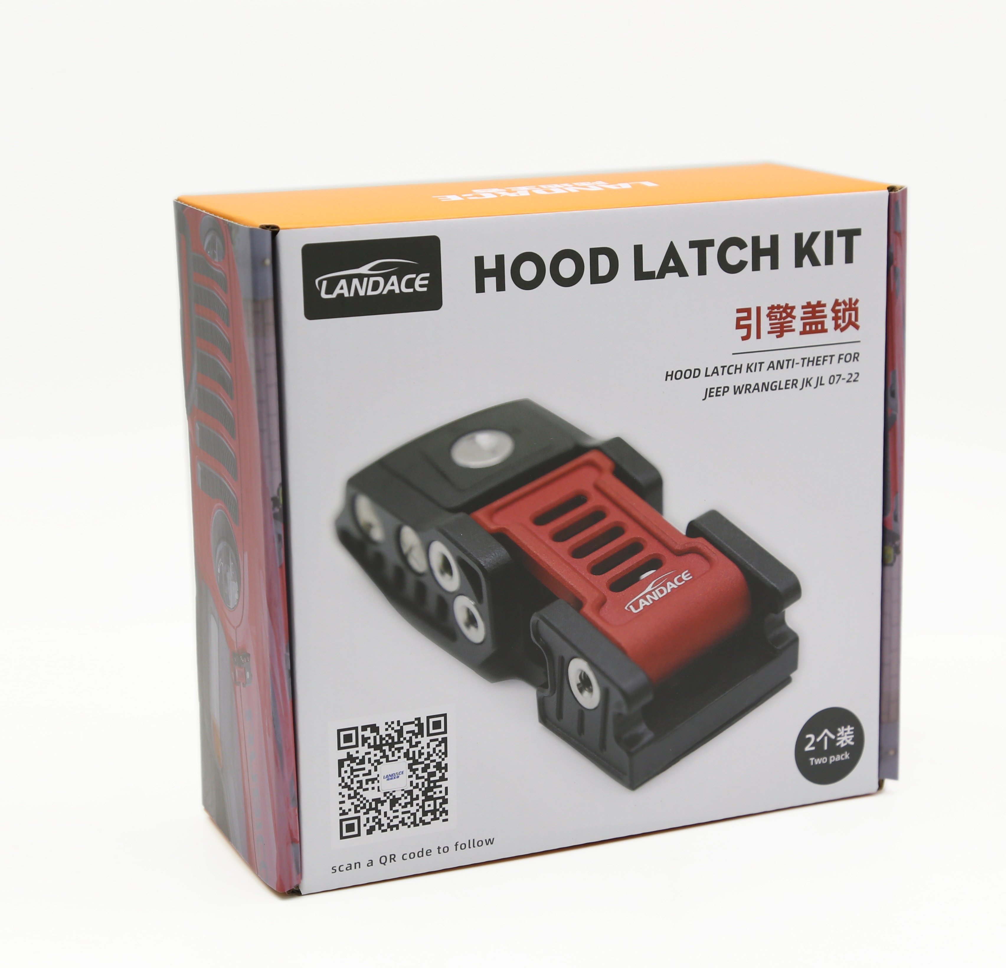 Aluminum Alloy Finish Metal Engine Hood Latch Lock Catches for Car Safety Protection