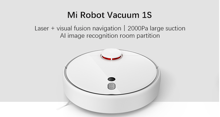 Xiaomi Mi Intelligent Path Planning 2000PA LDS Home Xiaomi Mi Robot Vacuum Cleaner 1S
