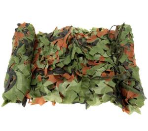 Quality 130gsm Woodland Military Camo Netting Lightweight For Military Activities for sale