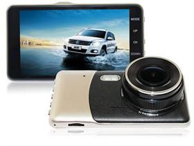 Quality Car Dashcam with 5M Pixel CMOS Sensor, Car DVR, Full HD 1080P, 4.0 Inch IPS LCD with Dual Lens for Front & Rear view for sale