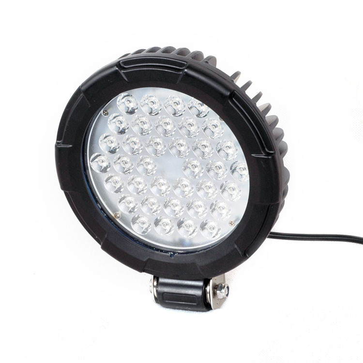 34W Jeep Off Road Car LED Headlights Round Shape IP 67 Waterproof Rate
