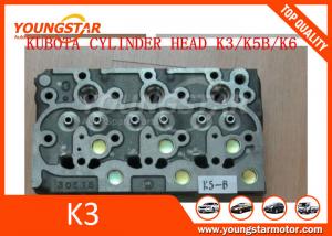 Quality Cast iron diesel engine K3 K5 K6 cylinder head for Kubota engine truck & excavator for sale