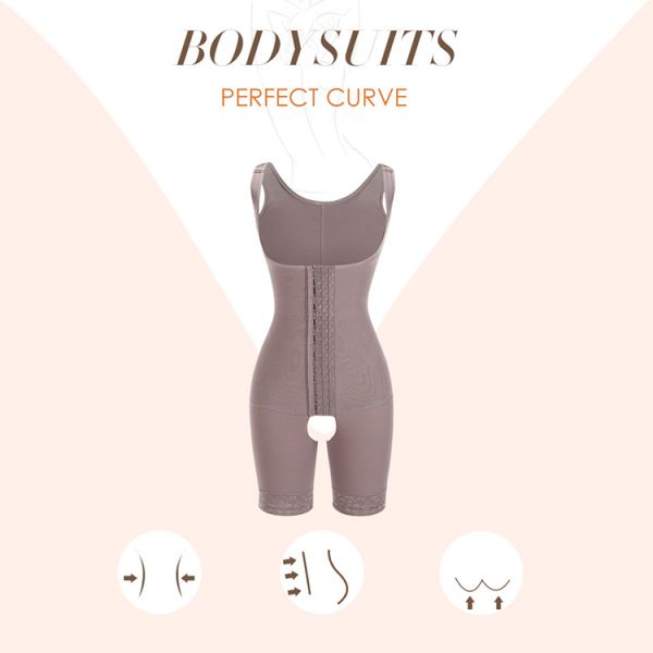 Standard Thickness Bodysuit for Women Tummy Control Workout Custom Waist Trainers