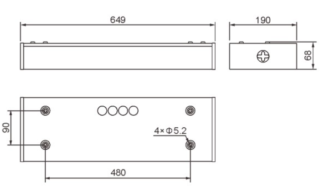 CBY20-1 Led Boat Lights Interior Wall Light