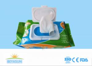 China Alcohol Free Baby Wet Wipe For Private Label , Plain Non - Woven Spunlace on sale