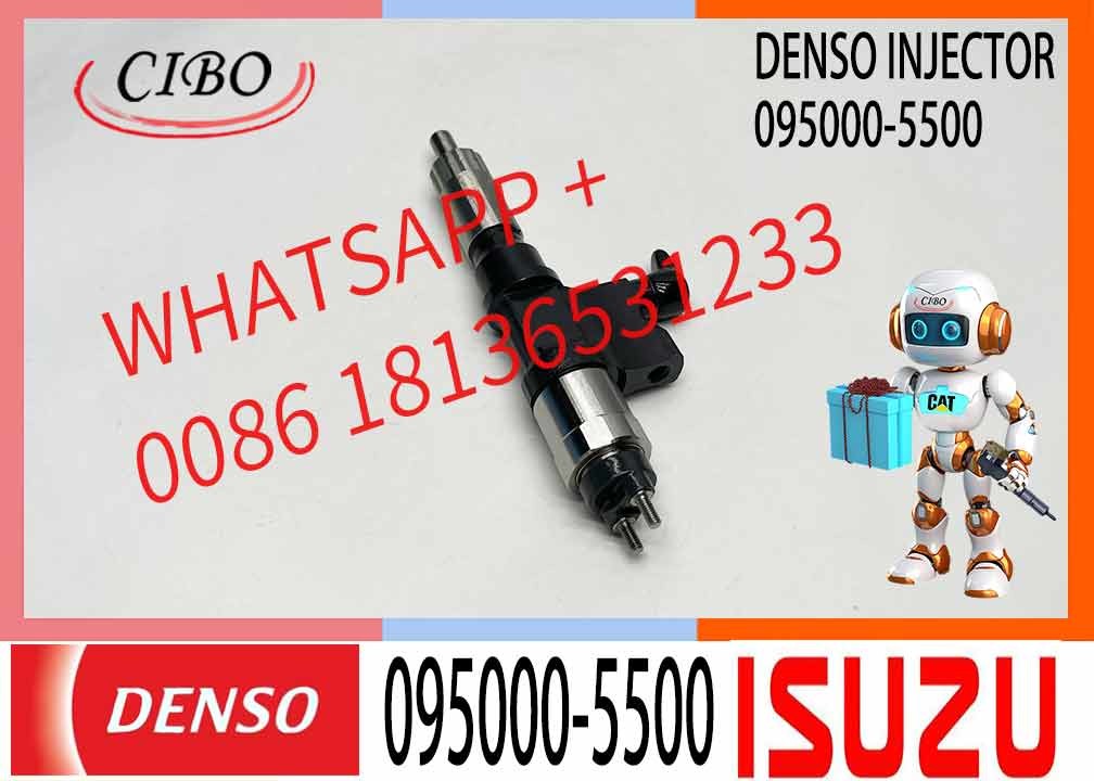 Diesel Fuel Common Rail Injector 8-97367552-0 095000-5500 For ISUZU 095000-5340 095000-5342